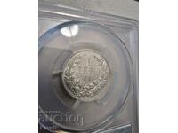 1 silver lev 1891 XF45