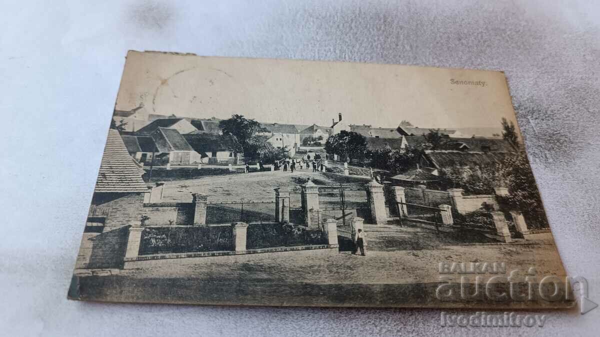 Senomaty 1929 postcard