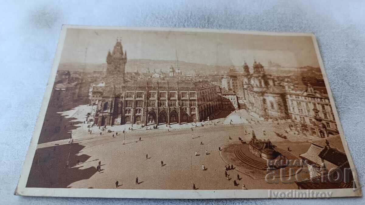 Καρτ ποστάλ Πράγα Η πλατεία της παλιάς πόλης