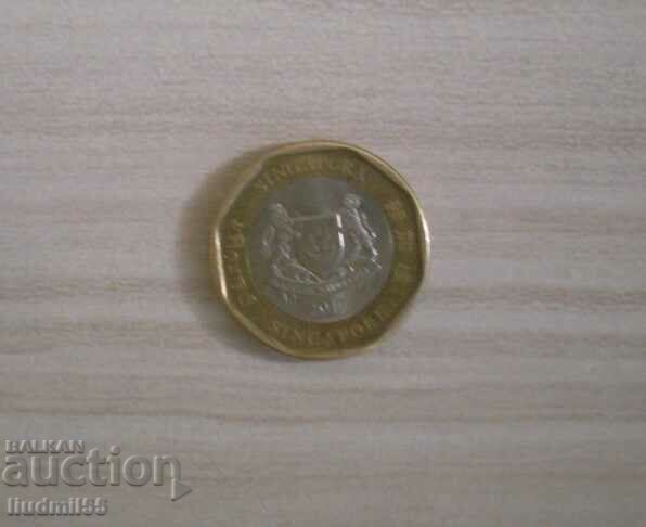 SINGAPORE - 1 DOLLAR 2017 with price € 1.00 | 1.96 BGN
