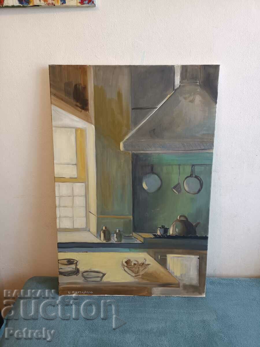 Delivery of Painting by L. Poptoshev Delivery of Painting by L. Poptoshev