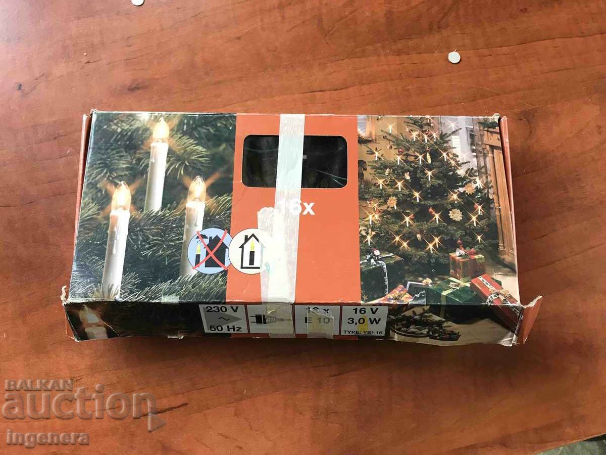 Auction  LIGHT BULBS DECORATIONS CANDLES CHRISTMAS NEW - BULB CLIP GERMANY