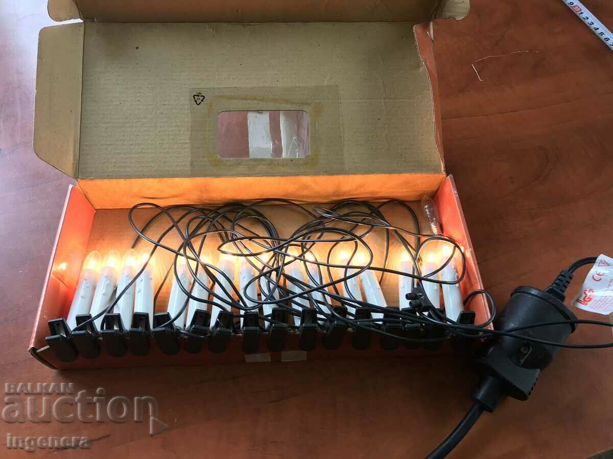 Delivery of LIGHT BULBS DECORATIONS CANDLES CHRISTMAS NEW - BULB CLIP GERMANY