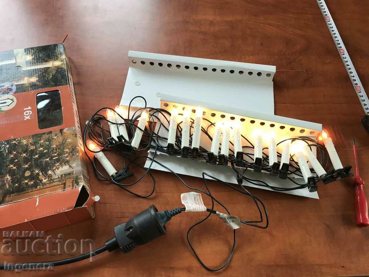 LIGHT BULBS DECORATIONS CANDLES CHRISTMAS NEW - BULB CLIP GERMANY - 7 LIGHT BULBS DECORATIONS CANDLES CHRISTMAS NEW - BULB CLIP GERMANY - 7