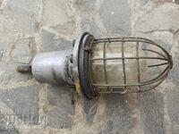 Industrial explosion-proof lamp for mines and undergrounds