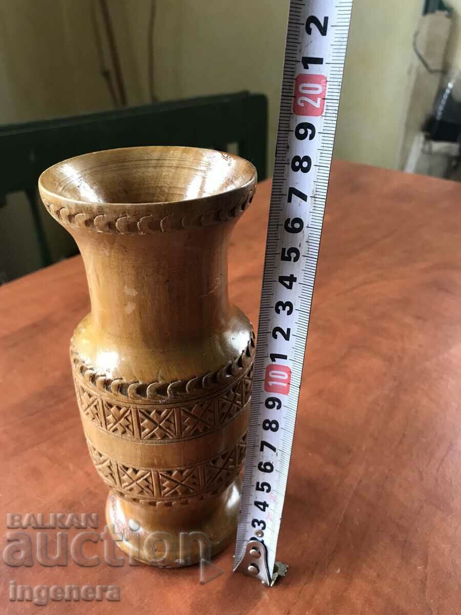 VASE VASE WOOD CARVING ANTIQUE MASTER WORK with price 23.00 BGN | € 11.76 VASE VASE WOOD CARVING ANTIQUE MASTER WORK with price 23.00 BGN | € 11.76