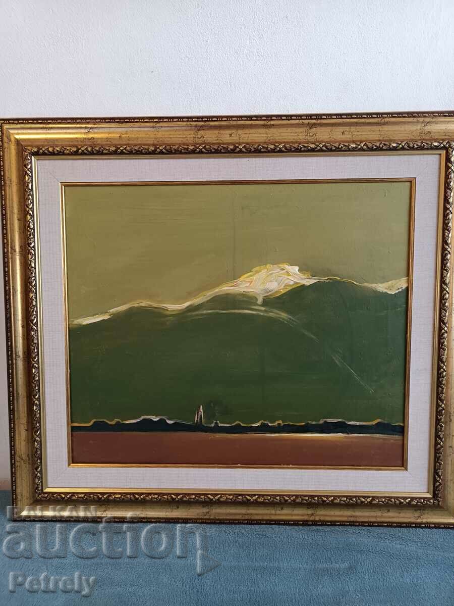 Μεγάλη ελαιογραφία με τιμή 300.00 BGN | € 153.39 Μεγάλη ελαιογραφία με τιμή 300.00 BGN | € 153.39