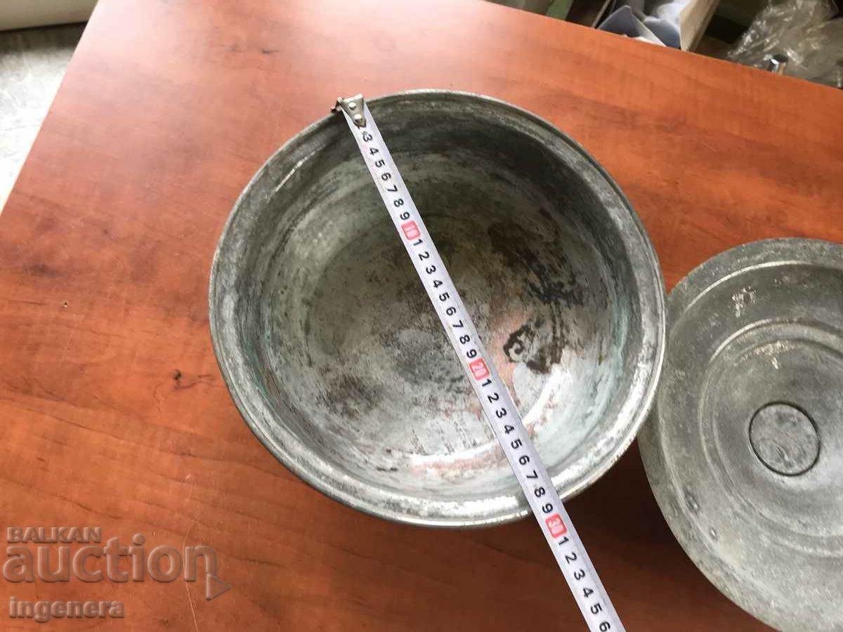 Auction POT COPPER POT HONEY ANTIQUE Auction POT COPPER POT HONEY ANTIQUE