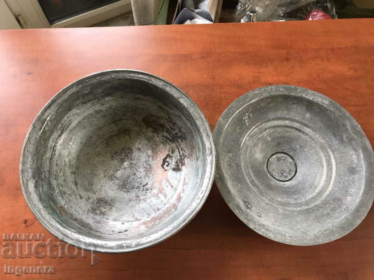 POT COPPER POT HONEY ANTIQUE - 7 POT COPPER POT HONEY ANTIQUE - 7