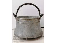 Ibric vechi de cupru, cupru, ceaun, ceaun, vas de cupru