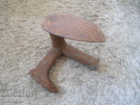 An old cobbler's anvil