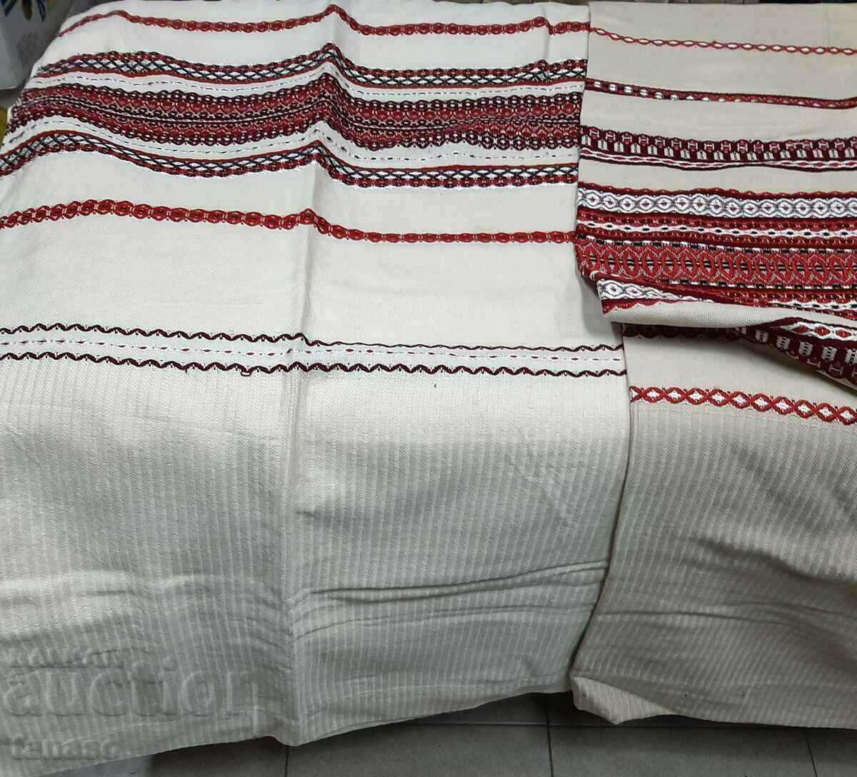 Delivery of 2 pcs. Bulgarian large ethnic embroidered curtains (17.3) Delivery of 2 pcs. Bulgarian large ethnic embroidered curtains (17.3)