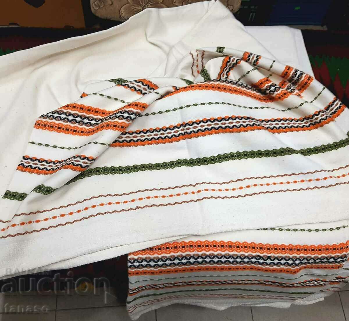 2 pcs. Bulgarian large ethnic embroidered curtains (17.3) - 5 2 pcs. Bulgarian large ethnic embroidered curtains (17.3) - 5