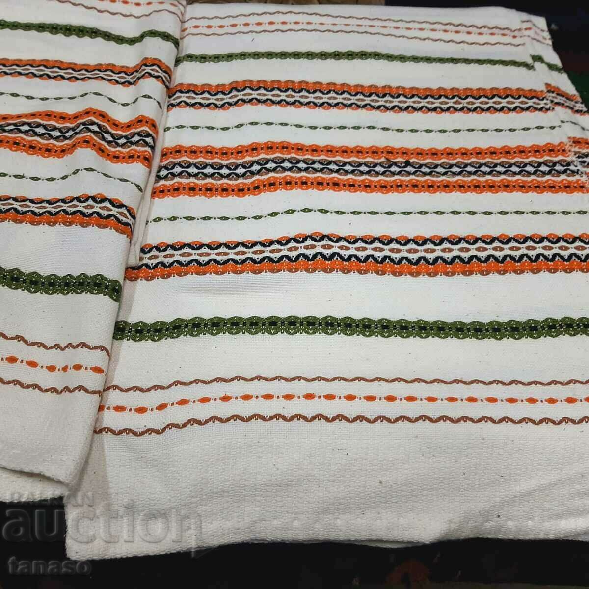 2 pcs. Bulgarian large ethnic embroidered curtains (17.3) - 7 2 pcs. Bulgarian large ethnic embroidered curtains (17.3) - 7