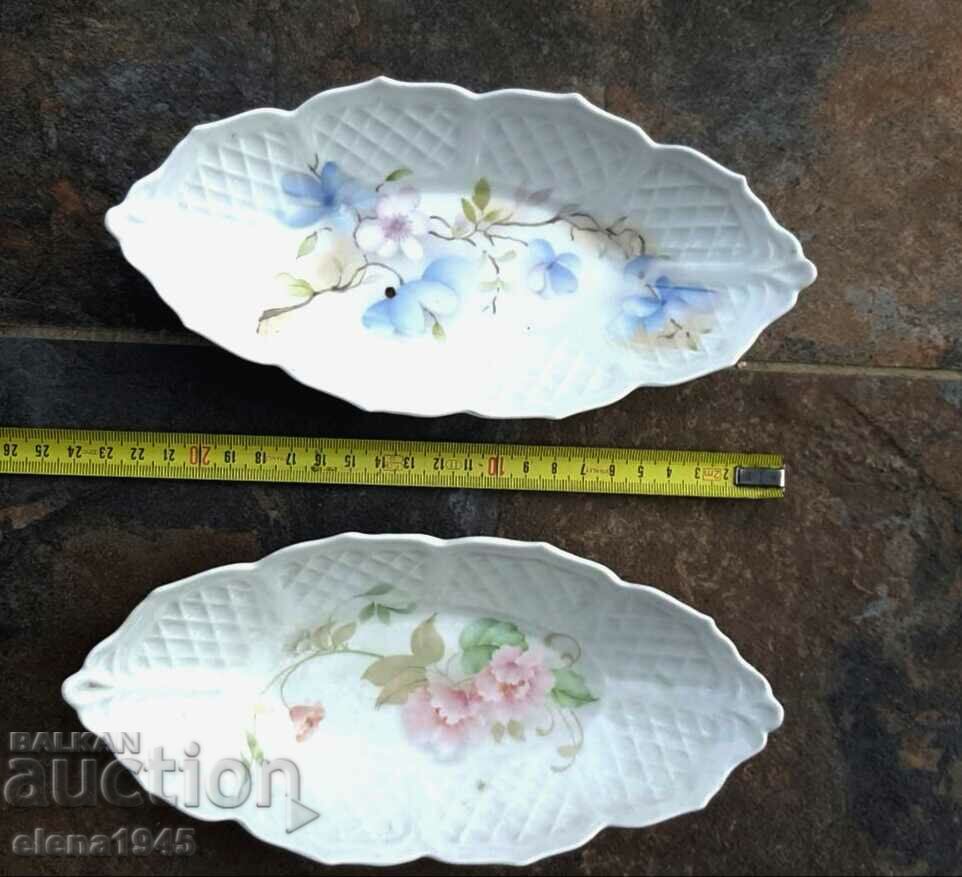 Two LIMOGES hors d'oeuvre plates - 6
