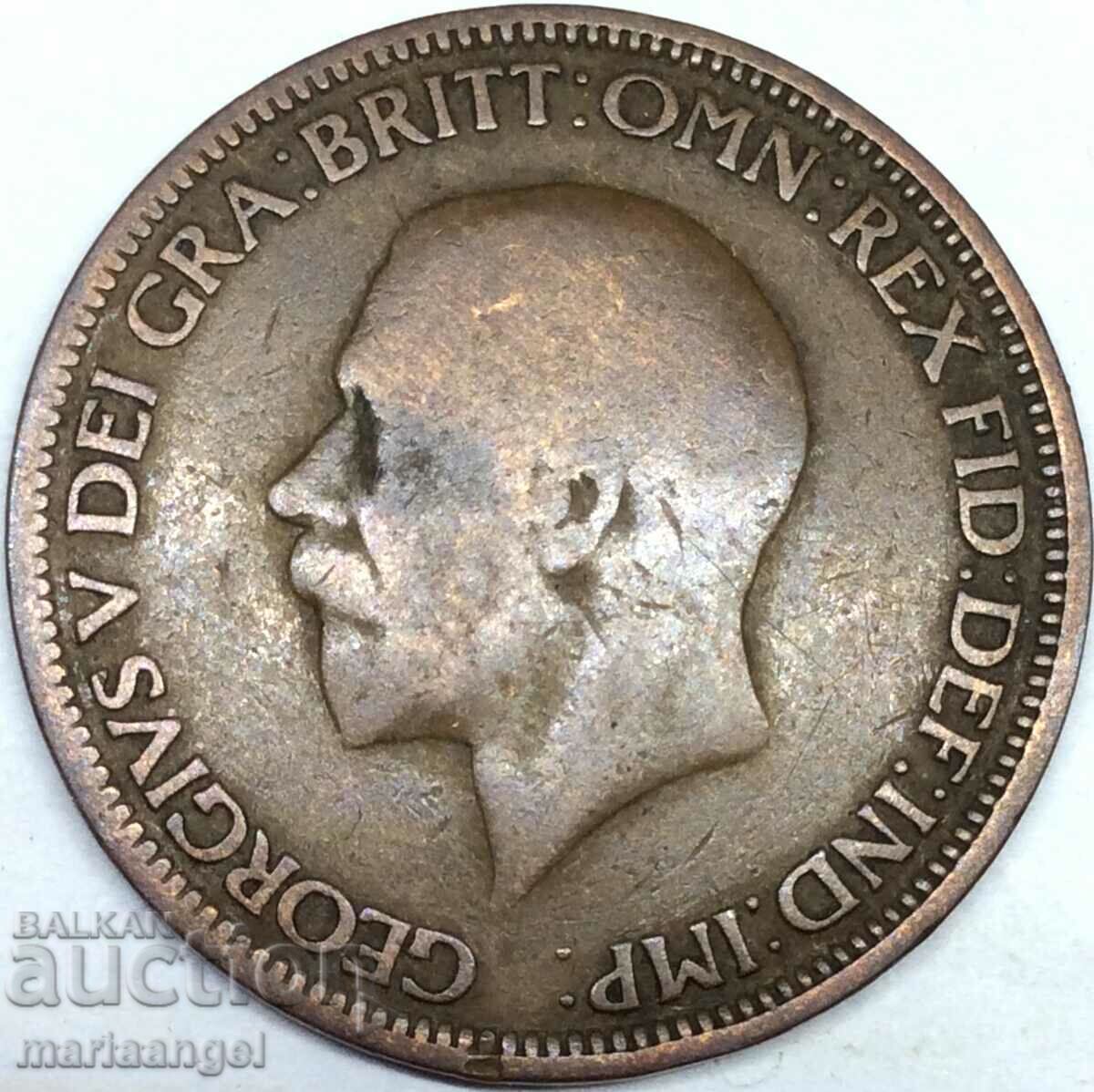 Marea Britanie 1/2 Penny 1931 George V Bronz
