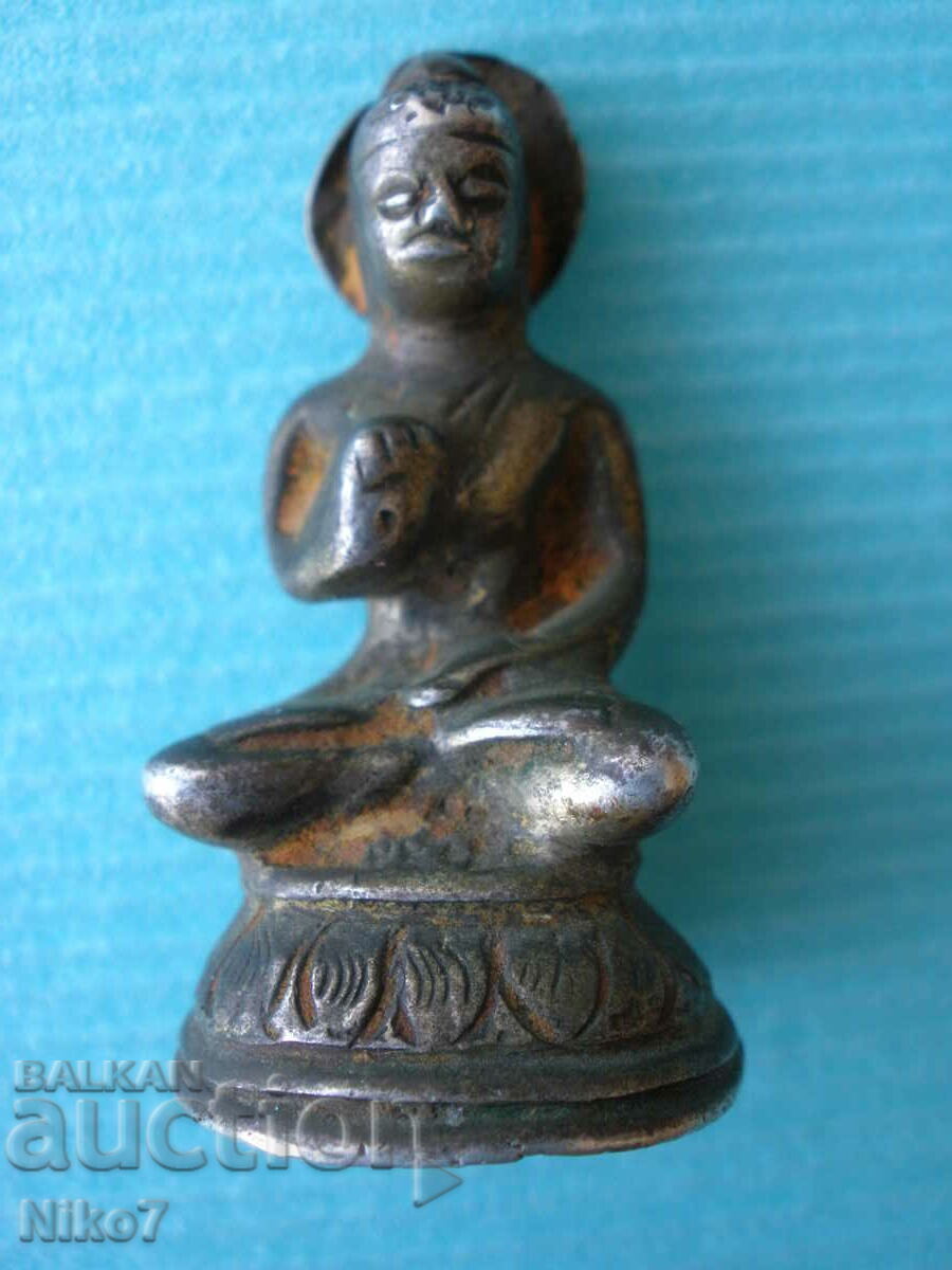 Παλαιό ασημένιο ειδώλιο - "Blessing Buddha". με τιμή 99.99 BGN | € 51.12