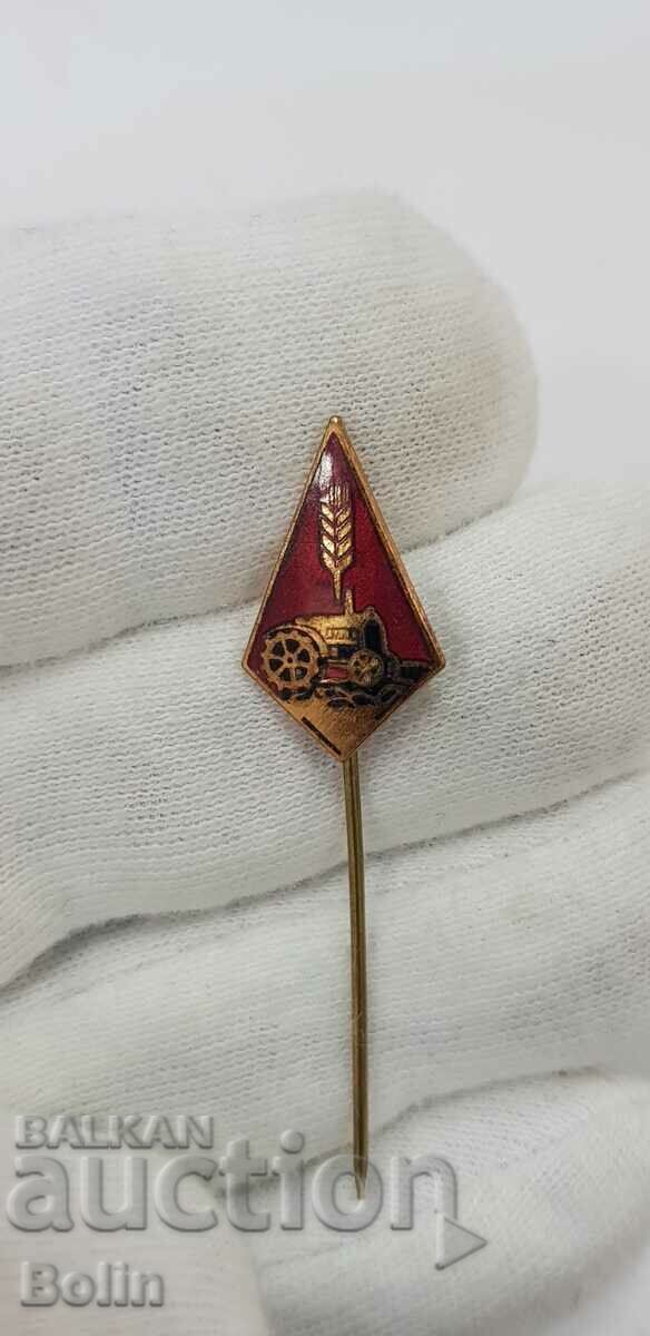 Auction Royal Agricultural Badge Enamel Badge Auction Royal Agricultural Badge Enamel Badge