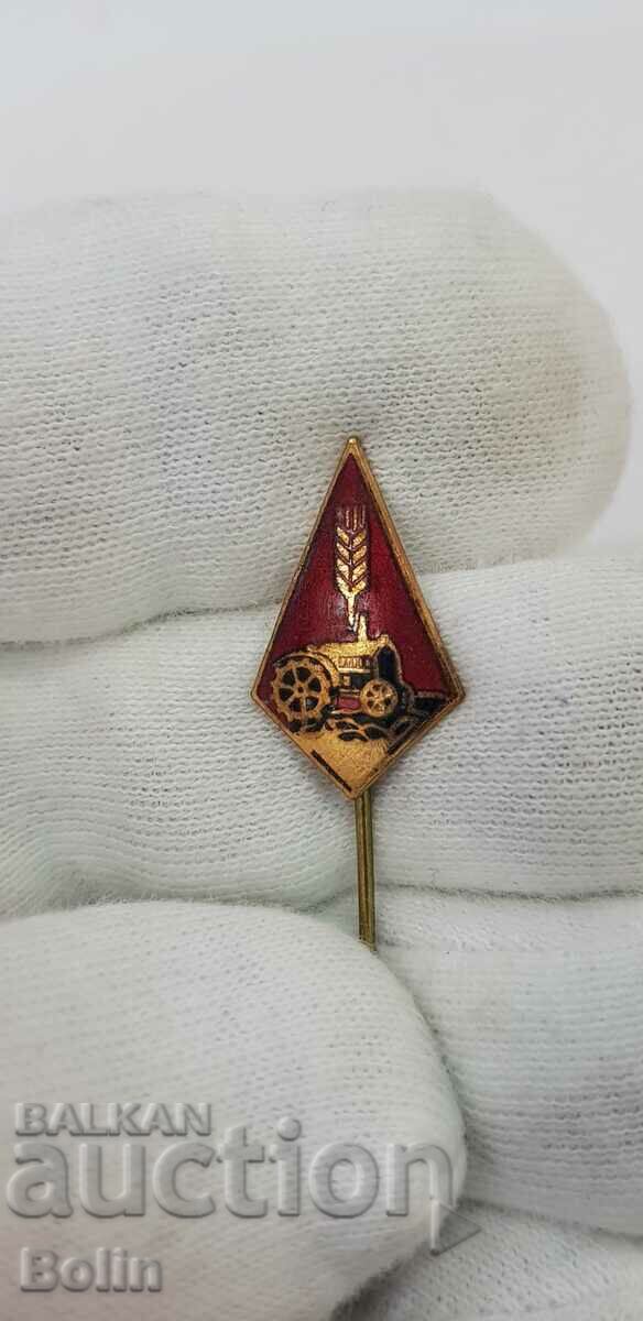 Royal Agricultural Badge Enamel Badge