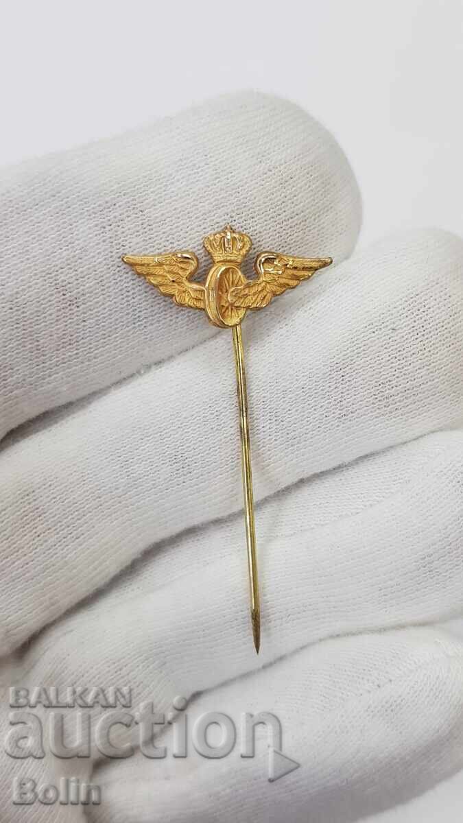Auction Royal Railway badge, gilt badge Auction Royal Railway badge, gilt badge