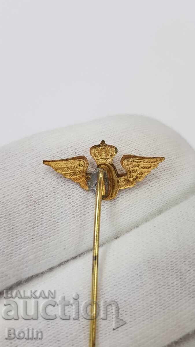 Παράδοση Σήμα Royal Railway, επίχρυσο σήμα