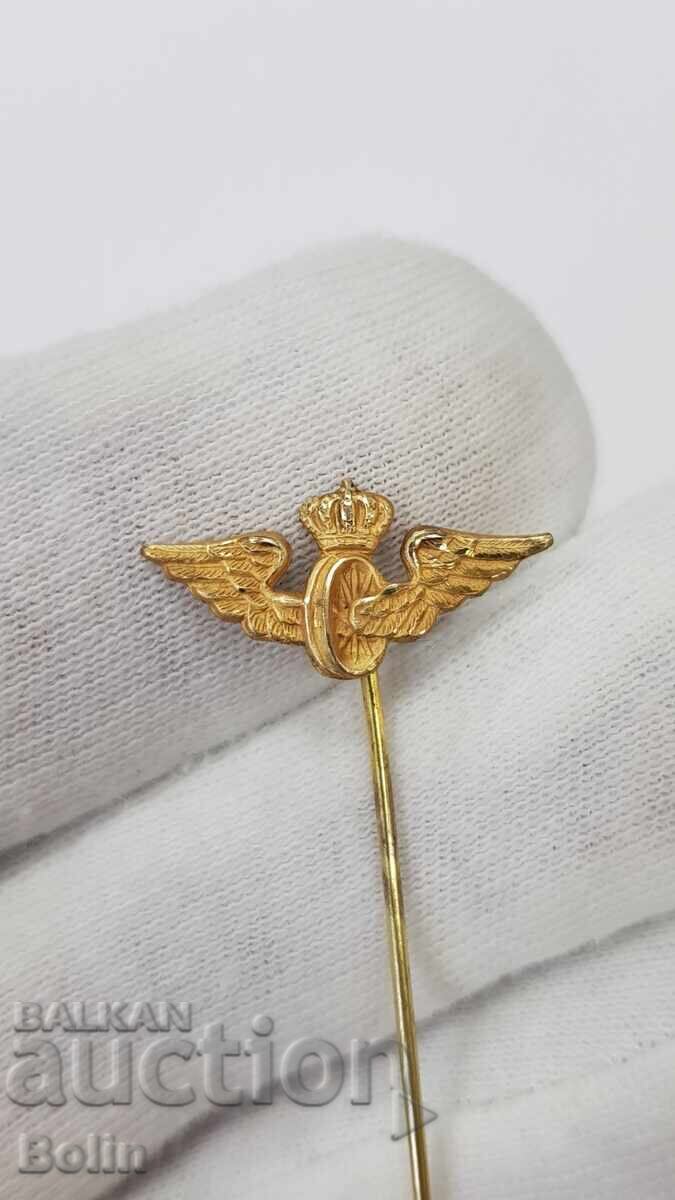 Σήμα Royal Railway, επίχρυσο σήμα