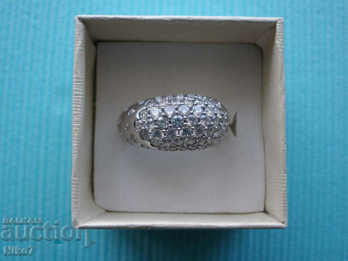 Interesting silver ring - "SIF JAKOBS". - 6 Interesting silver ring - "SIF JAKOBS". - 6