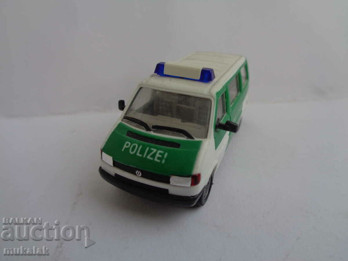 HERPA 1:87 H0 VW TRANSPORTER POLICE TROLLEY TOY MODEL with price 10.00 BGN | € 5.11 HERPA 1:87 H0 VW TRANSPORTER POLICE TROLLEY TOY MODEL with price 10.00 BGN | € 5.11
