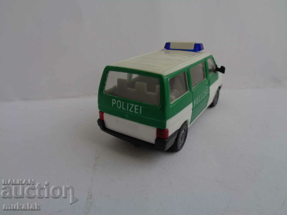 HERPA 1:87 H0 VW TRANSPORTER POLICE TROLLEY TOY MODEL - 5 HERPA 1:87 H0 VW TRANSPORTER POLICE TROLLEY TOY MODEL - 5