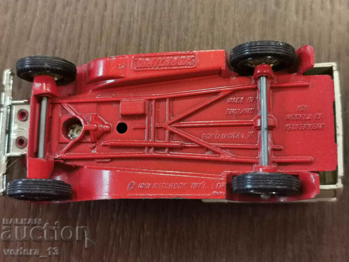 Delivery of collectible Matchbox pram