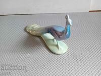 PORCELAIN FIGURE - PEACOCK