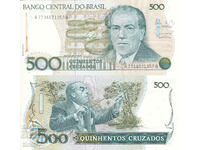 tino37- BRAZIL - 500 CRUZADOS - 1988 - UNC