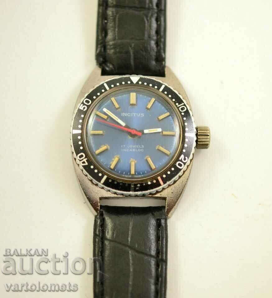 INCITUS 17 J Incabloc SWISS MADE - works INCITUS 17 J Incabloc SWISS MADE - works