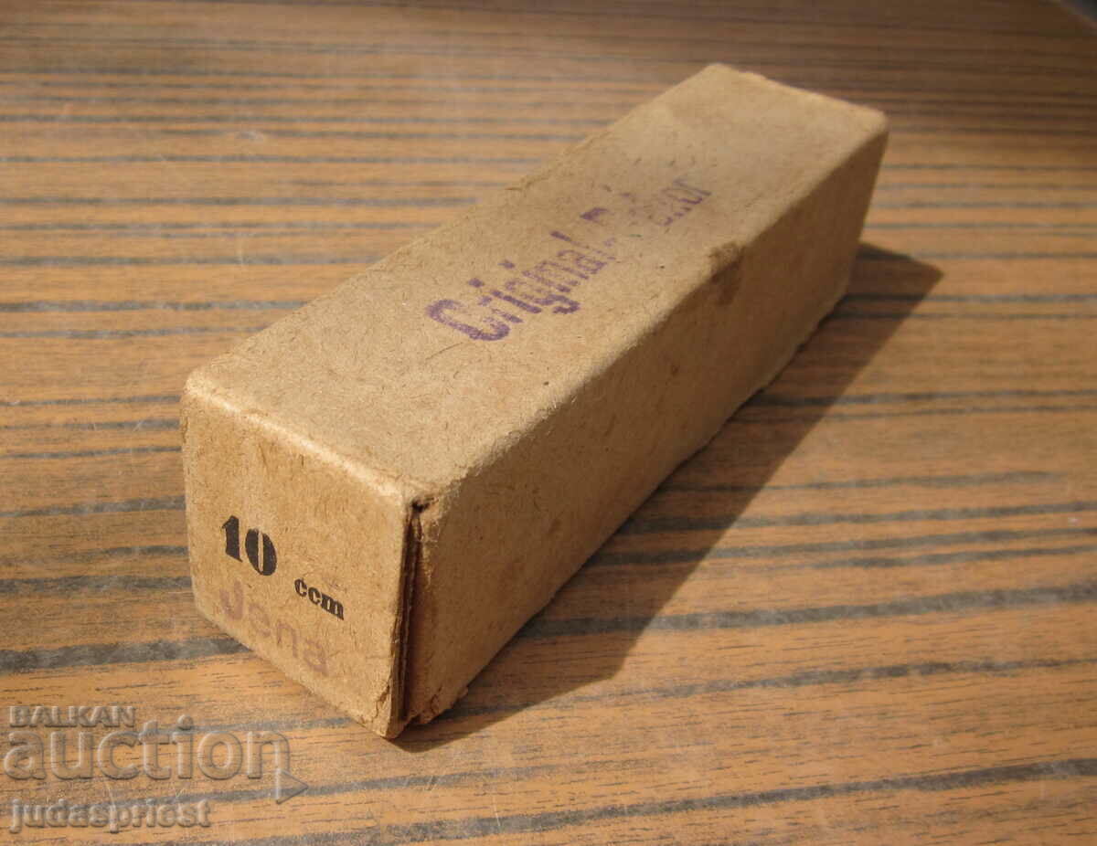 παλιά γυάλινη γερμανική σύριγγα αχρησιμοποίητη με κουτί - 5 παλιά γυάλινη γερμανική σύριγγα αχρησιμοποίητη με κουτί - 5