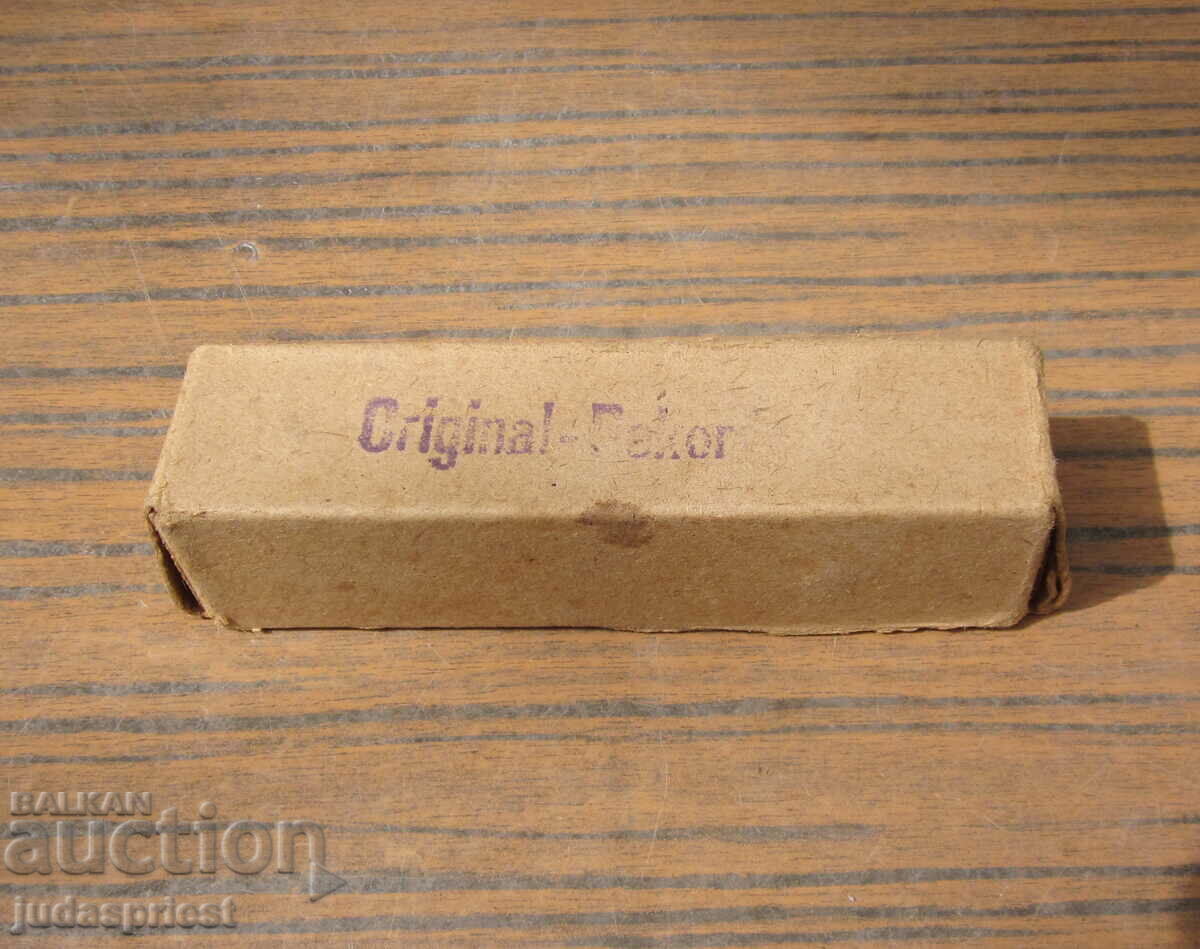 παλιά γυάλινη γερμανική σύριγγα αχρησιμοποίητη με κουτί - 6 παλιά γυάλινη γερμανική σύριγγα αχρησιμοποίητη με κουτί - 6