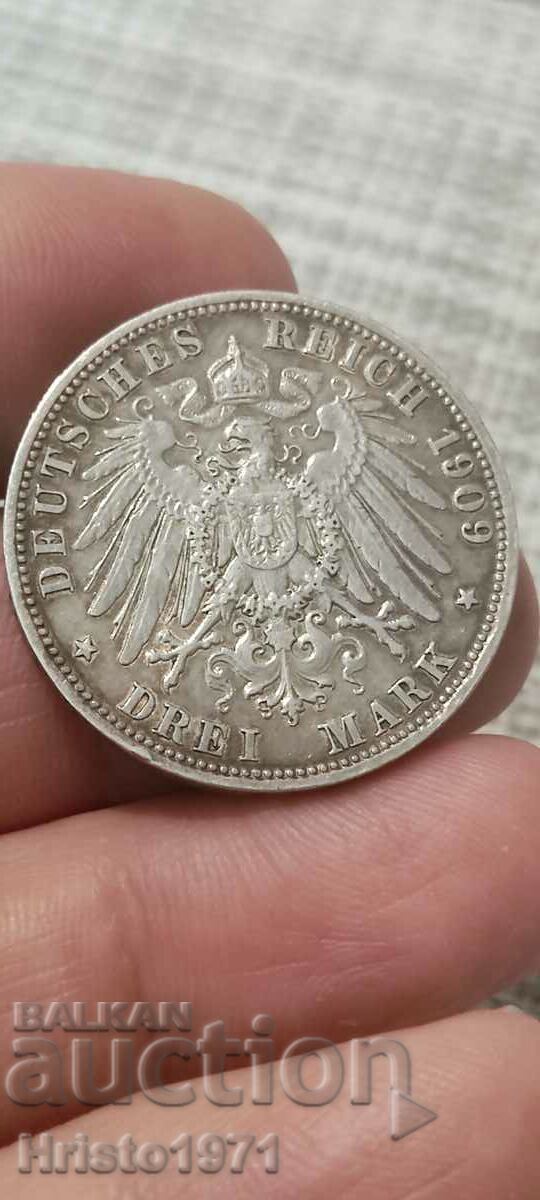 3 марки 1909