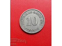 Γερμανία-10 pfennig 1900 A-Berlin
