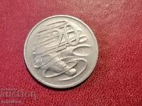 20 цент Австралия 1988 год