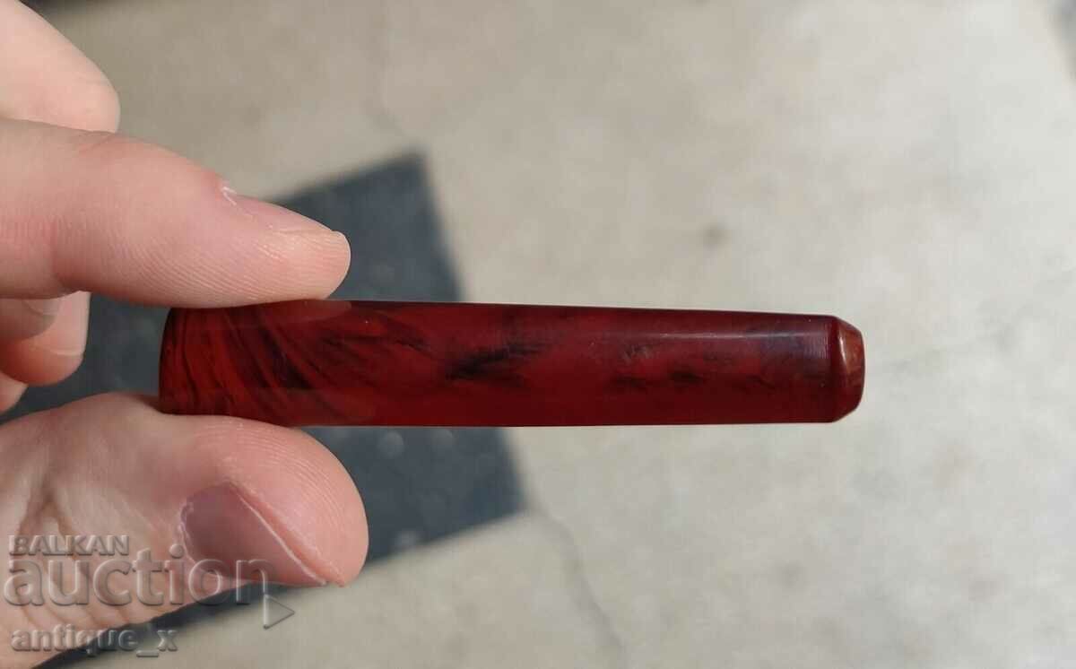 Old Red Cherry Billet Bakelite Cigarette