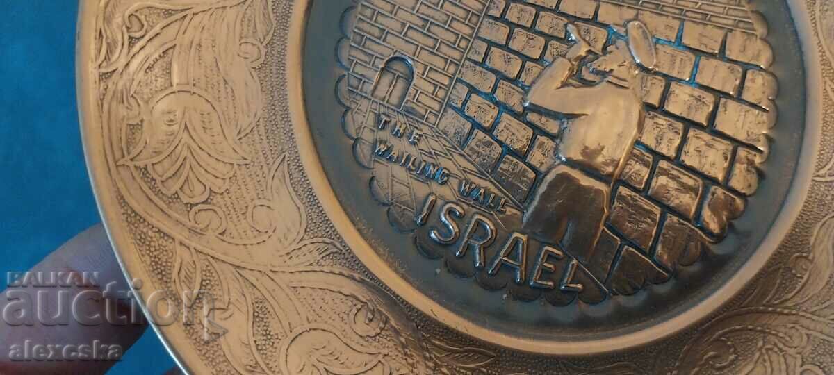 Copper plate - "The Wailing Wall" - 5 Copper plate - "The Wailing Wall" - 5