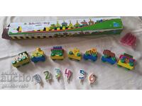 Wooden toy-Train for a birthday