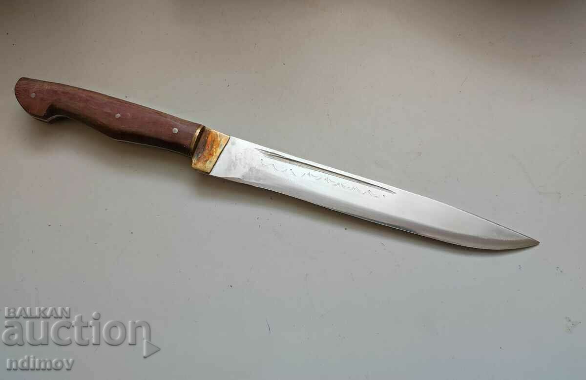 Delivery of 35 cm handmade Bulgarian knife Delivery of 35 cm handmade Bulgarian knife