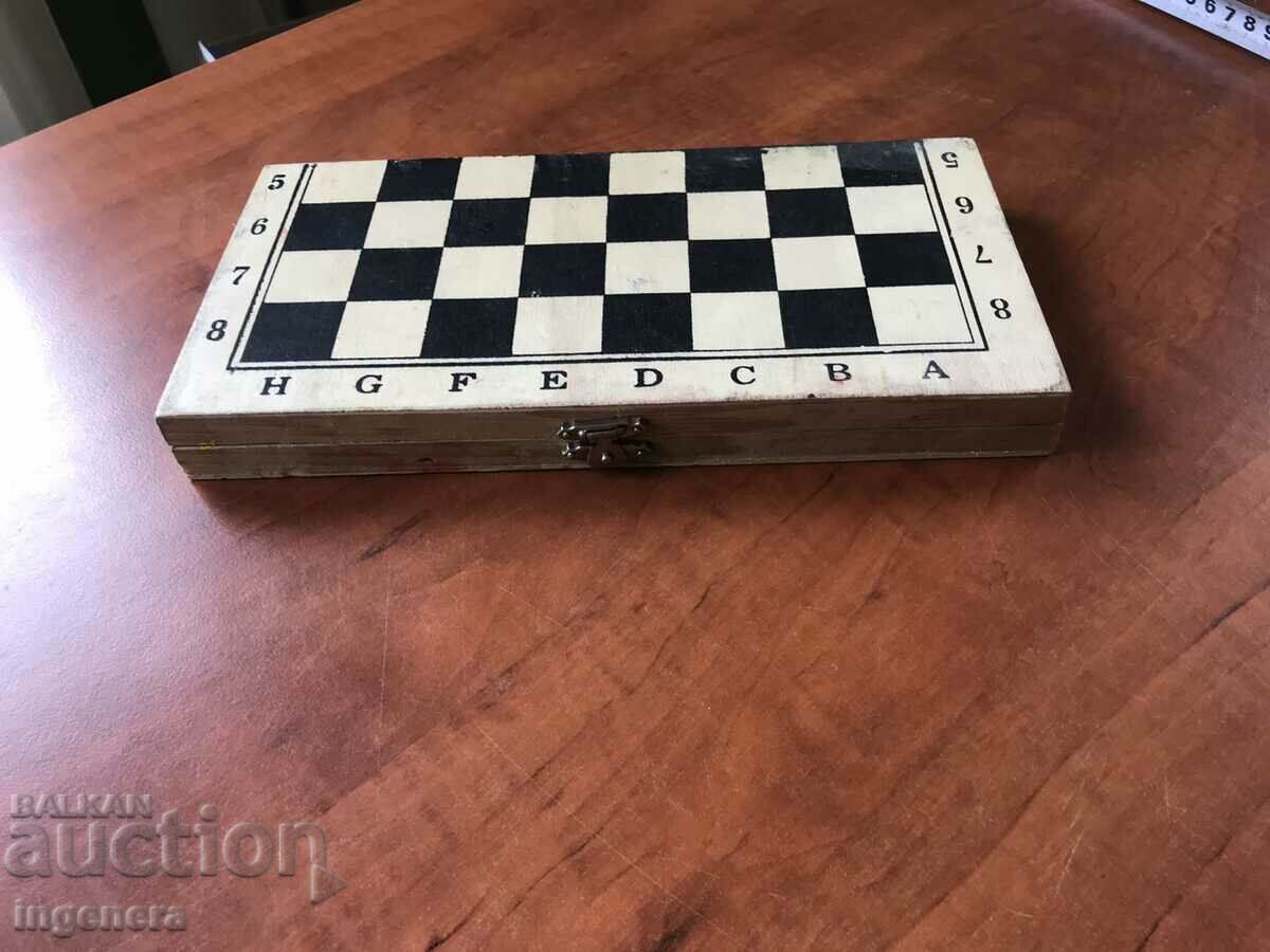 CHESS BOX WOOD - 5 CHESS BOX WOOD - 5