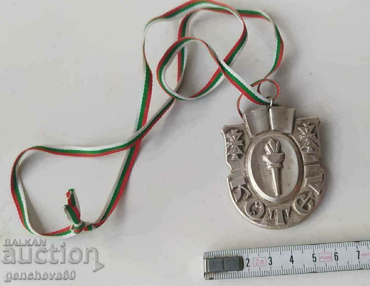 Auction Silver-plated medal, coat of arms of Kotel Auction Silver-plated medal, coat of arms of Kotel
