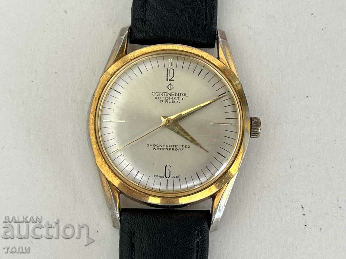 CONTINENTAL AUTOMATIC SWISS MADE RARE NOT WORKING