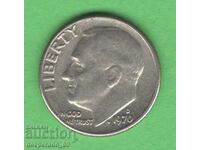 (¯`'•.¸ 10 cents 1970 (D) USA ¸.•'´¯)