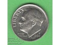 (¯`'•.¸ 10 cents 1990 (P) USA ¸.•'´¯)