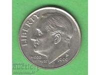 (¯`'•.¸ 10 cents 1999 (P) USA ¸.•'´¯)