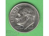 (¯`'•.¸ 10 cents 2002 (P) USA ¸.•'´¯)