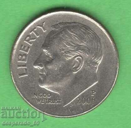 (¯`'•.¸ 10 cents 2006 (P) USA ¸.•'´¯)